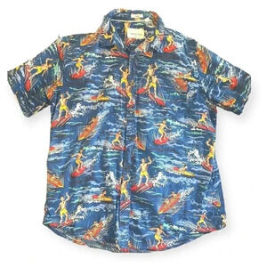 Paper Denim & Cloth Button Down Surf